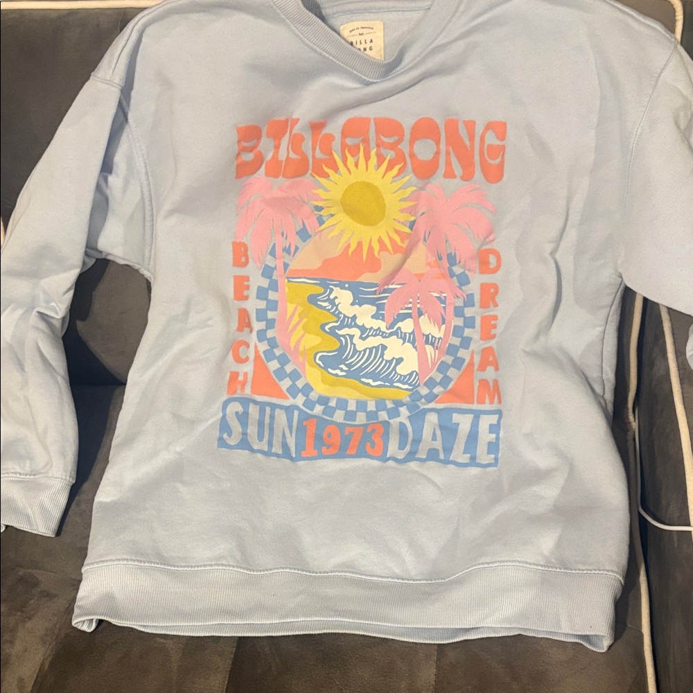 Billabong Pastel Blue Beach Dream Sweatshirt